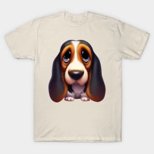 Tailent-ed Basset Hound T-Shirt